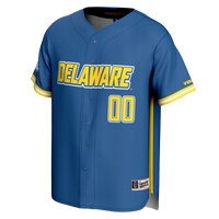 Delaware Fightin' Blue Hens GameDay Greats NIL Pick-A-Player Baseball Lightweight Jersey - Royal