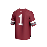 #1 UChicago Maroons GameDay Greats Lightweight Collegiate Football Fashion Jersey - Maroon