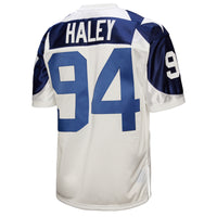 Dallas Cowboys 1994 Charles Haley Mitchell & Ness White Authentic Throwback Retired Player Jersey