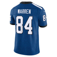 Indianapolis Colts Tyler Warren Nike Royal Alternate Indiana Nights Vapor F.U.S.E. Stitched Limited Jersey