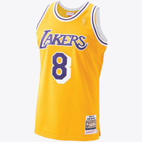Kobe Bryant Hardwood Classics 1996-97 Authentic Jersey By Mitchell & Ness - Gold -