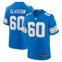 Detroit Lions Graham Glasgow Nike Blue Team Game Jersey