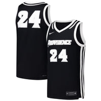 #24 Providence Friars Nike Replica Basketball Jersey - Black