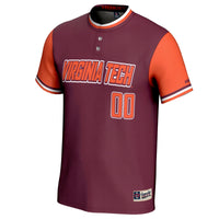 Virginia Tech Hokies GameDay Greats NIL Pick-A-Player Lightweight Softball Jersey - Maroon
