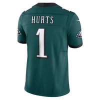Philadelphia Eagles Jalen Hurts Nike Midnight Green Vapor F.U.S.E. Limited Jersey