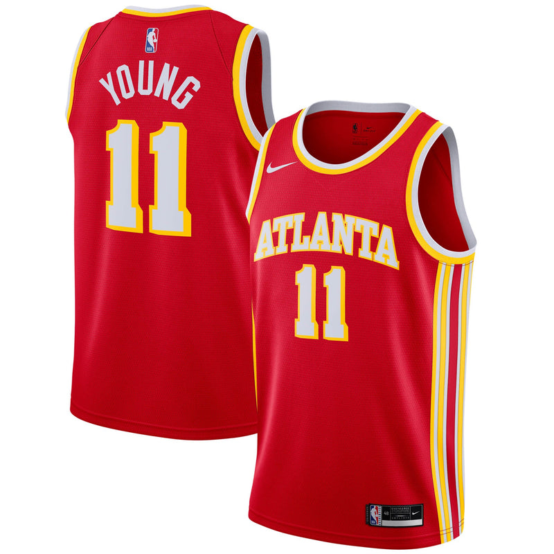 Atlanta Hawks Nike Icon Swingman Jersey - Trae Young -