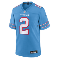 Tennessee Titans Tyjae Spears Nike Light Blue Game Jersey
