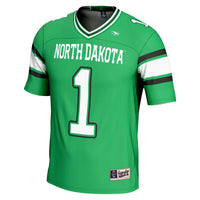 #1 North Dakota GameDay Greats Endzone Football Jersey - Kelly Green