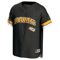 VCU Rams GameDay Greats Spirit Baseball Jersey - Black