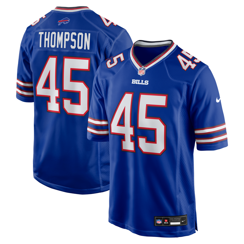 Buffalo Bills Shaq Thompson Nike Royal Team Game Jersey