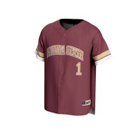 #1 Florida State Seminoles GameDay Greats Lightweight Collegiate Baseball Fashion Jersey - Garnet