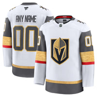 Vegas Golden Knights Fanatics White Away Premium Custom Jersey