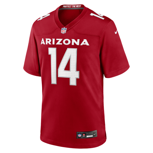 Arizona Cardinals Michael Wilson Nike Cardinal Team Game Jersey