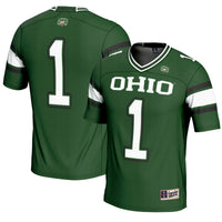 #1 Ohio Bobcats GameDay Greats Endzone Football Jersey - Green