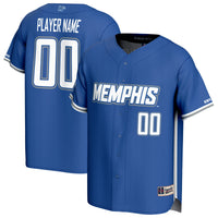 Memphis Tigers GameDay Greats Lightweight Collegiate Baseball NIL Pick-A-Player Fashion Jersey - Royal