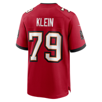 Tampa Bay Buccaneers Elijah Klein Nike Red Game Jersey