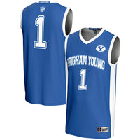 #1 BYU Cougars GameDay Greats Lightweight Basketball Jersey - Royal