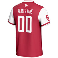 Oklahoma Sooners GameDay Greats NIL Pick-A-Player Lightweight Softball Jersey - Crimson