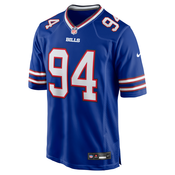 Buffalo Bills Andrew Brown Nike Royal Game Jersey
