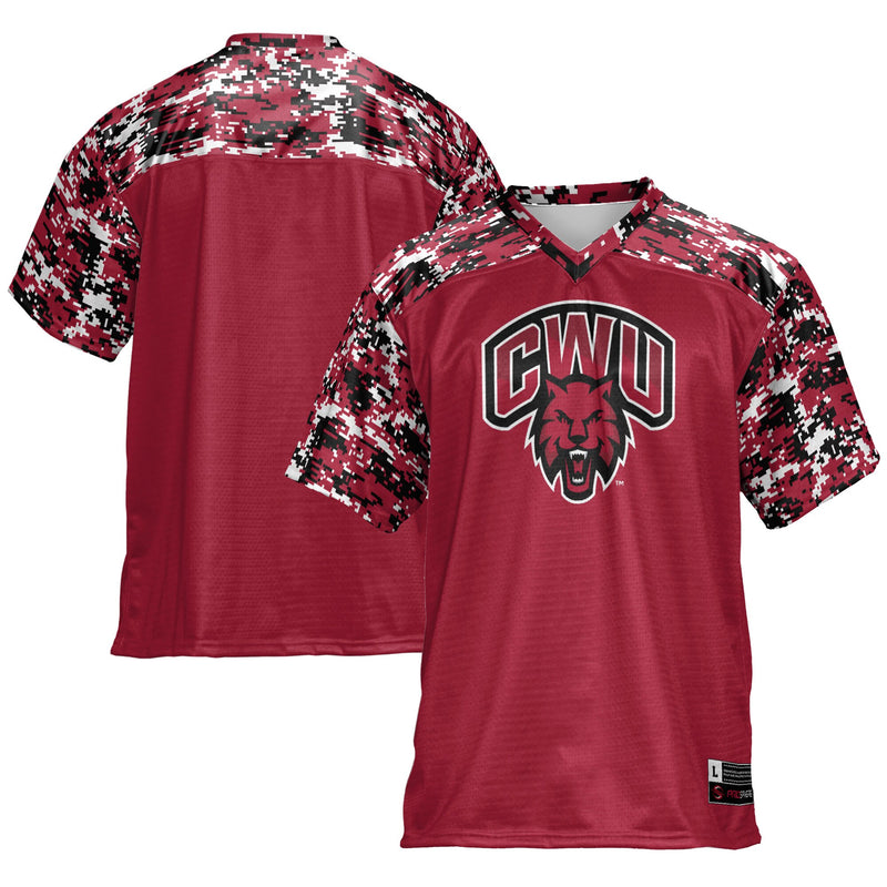 Central Washington Wildcats GameDay Greats Football Jersey - Crimson