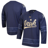 Notre Dame Fighting Irish Under Armour Ireland Replica Hockey Jersey - Navy