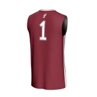 #1 Fordham Rams GameDay Greats Lightweight Collegiate Basketball Fashion Jersey - Maroon