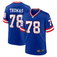 New York Giants Andrew Thomas Nike Royal Alternate Game Jersey