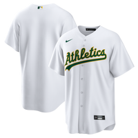 Athletics Nike White Home Big & Tall Replica Jersey