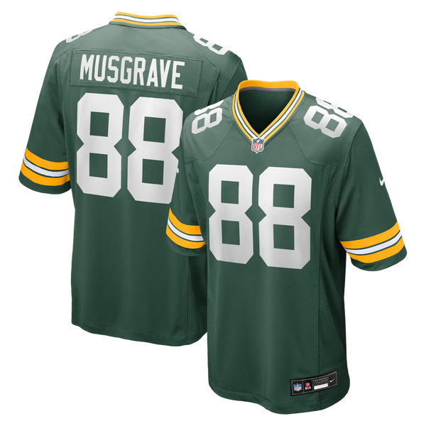Green Bay Packers Luke Musgrave Nike Green Game Jersey