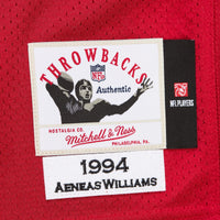 Arizona Cardinals 1994 Aeneas Williams Mitchell & Ness Cardinal Authentic Throwback Retired Player Jersey