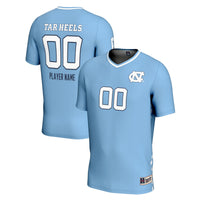 North Carolina Tar Heels GameDay Greats NIL Pick-A-Player Lightweight Soccer Jersey - Carolina Blue