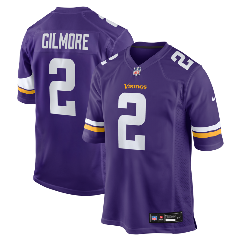 Minnesota Vikings Stephon Gilmore Nike Purple Game Jersey