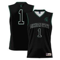 #1 Michigan State Spartans GameDay Greats Lightweight Basketball Jersey - Black