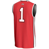 #1 UNLV Rebels GameDay Greats Lightweight Basketball Jersey - Scarlet