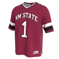 New Mexico State Aggies GameDay Greats Lightweight Collegiate Football Fashion Jersey - Crimson