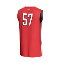 #57 UNLV Rebels GameDay Greats Lightweight Collegiate Basketball Fashion Jersey - Cardinal