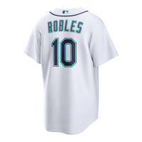 Seattle Mariners Victor Robles Nike White Home Replica Jersey