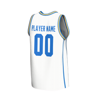 UCLA Bruins GameDay Greats NIL Pick-A-Player Lightweight Basketball Fashion Jersey - White