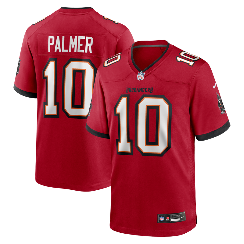 Tampa Bay Buccaneers Trey Palmer Nike Red Game Jersey