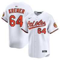 Baltimore Orioles Dean Kremer Nike White Home Limited Player Jersey