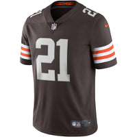 Cleveland Browns Denzel Ward Nike Brown Vapor Limited Jersey
