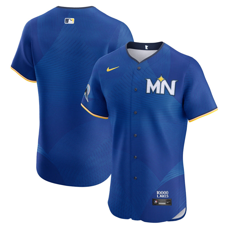 Minnesota Twins Nike Royal City Connect Elite Jersey