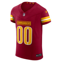Washington Commanders Nike Burgundy Team Vapor F.U.S.E. Elite Custom Jersey