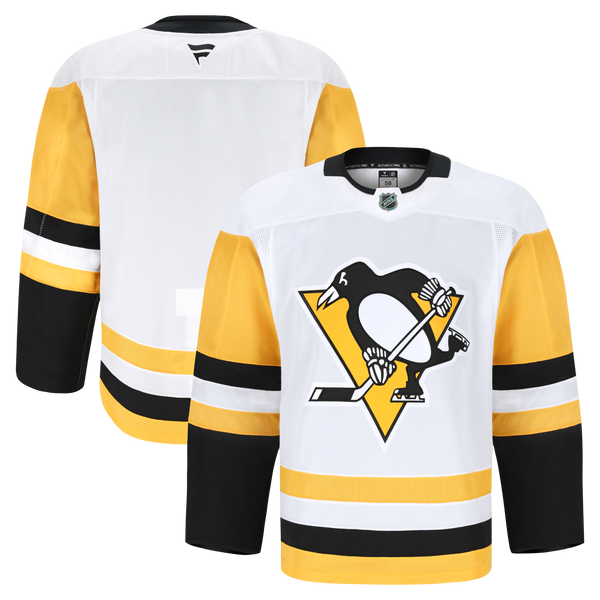Pittsburgh Penguins Fanatics White Away Authentic Pro Jersey