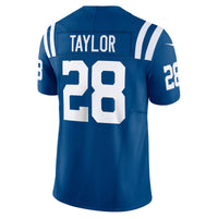 Indianapolis Colts Jonathan Taylor Nike Royal Vapor F.U.S.E. Limited Jersey