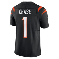 Cincinnati Bengals Ja'Marr Chase Nike Black Vapor F.U.S.E. Limited Jersey