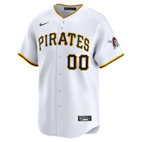Pittsburgh Pirates Nike White Home Limited Pick-A-Player Retired Roster Jersey