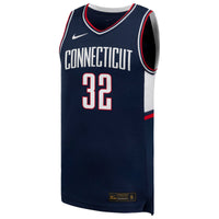#32 UConn Huskies Nike Retro Replica Jersey - Navy