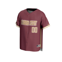 Florida State Seminoles GameDay Greats NIL Pick-A-Player Lightweight Baseball Jersey - Garnet