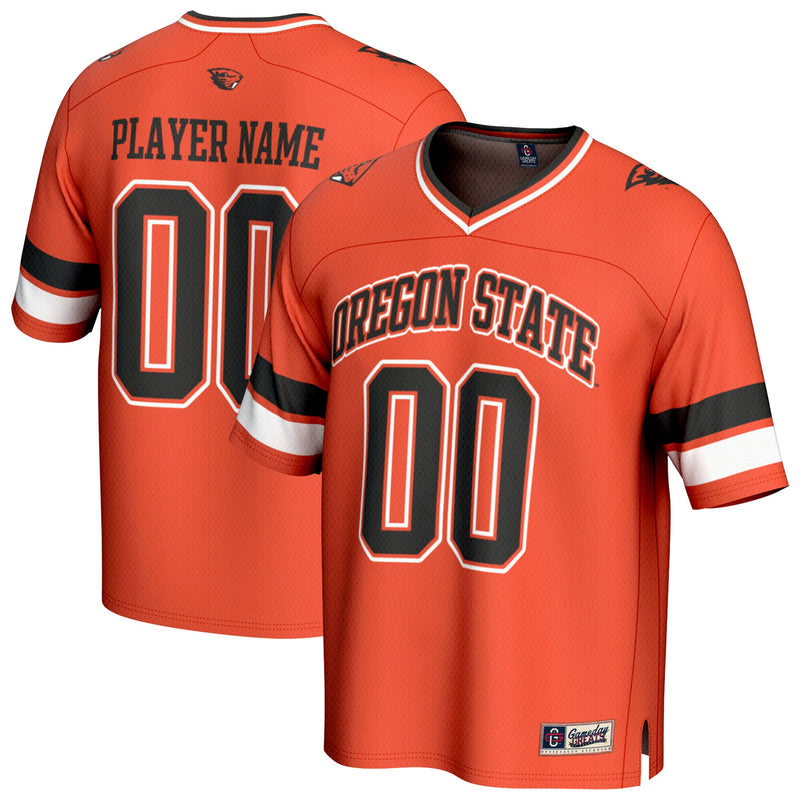 Oregon State Beavers GameDay Greats NIL Pick-A-Player Football Fashion Jersey - Orange